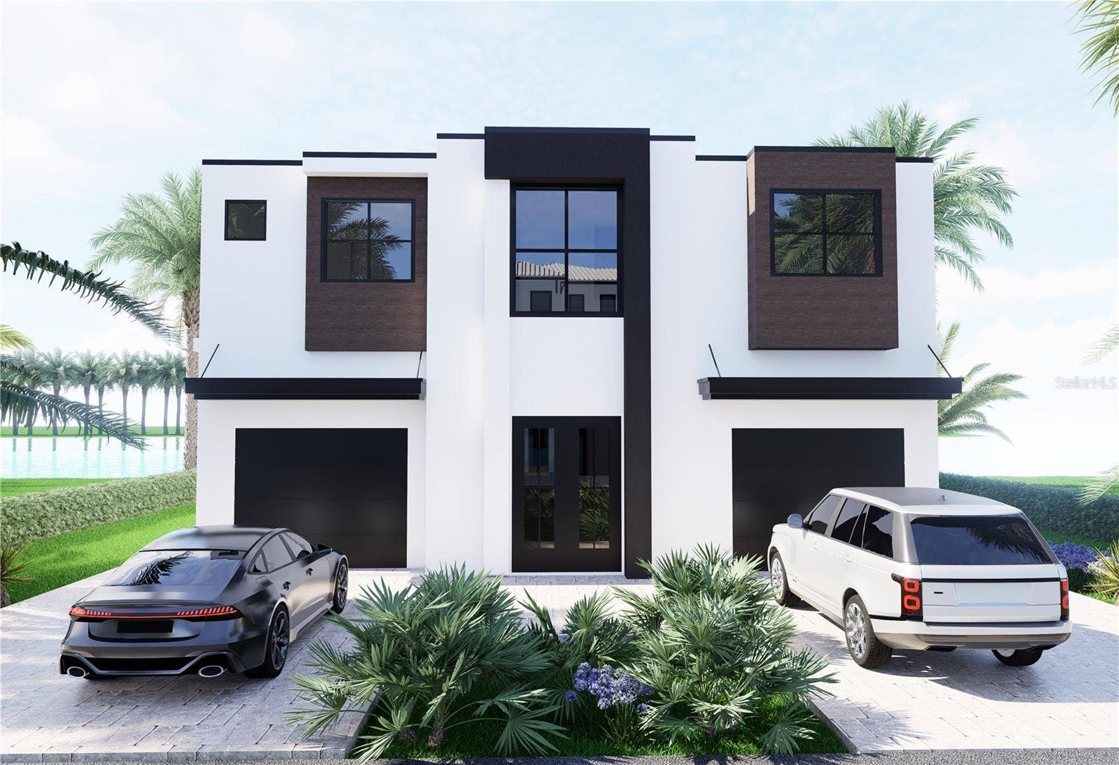 Rendering of the front of SeaSafe Shore Crest home you could build (other models and price points available).