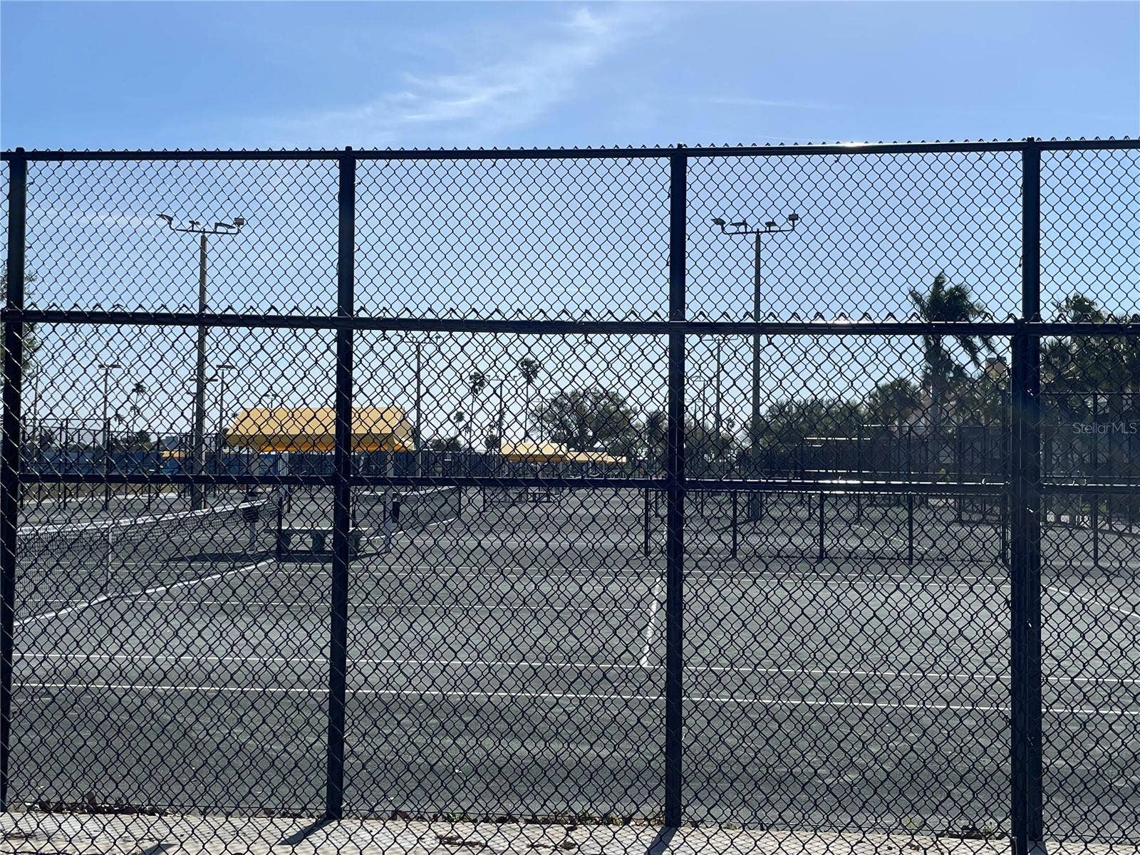 Tennis, pickelball and basketball courts at Treasure Bay.
