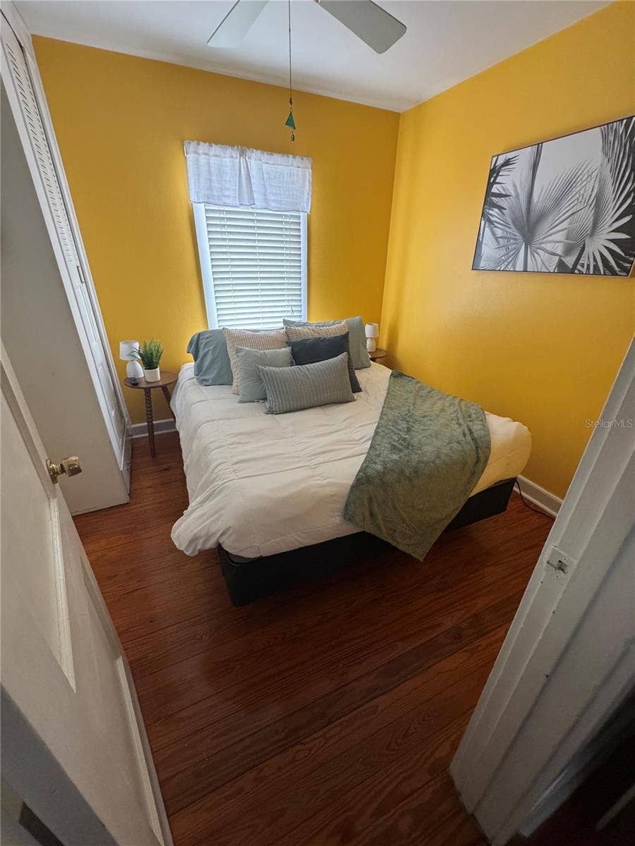 First of two bedrooms