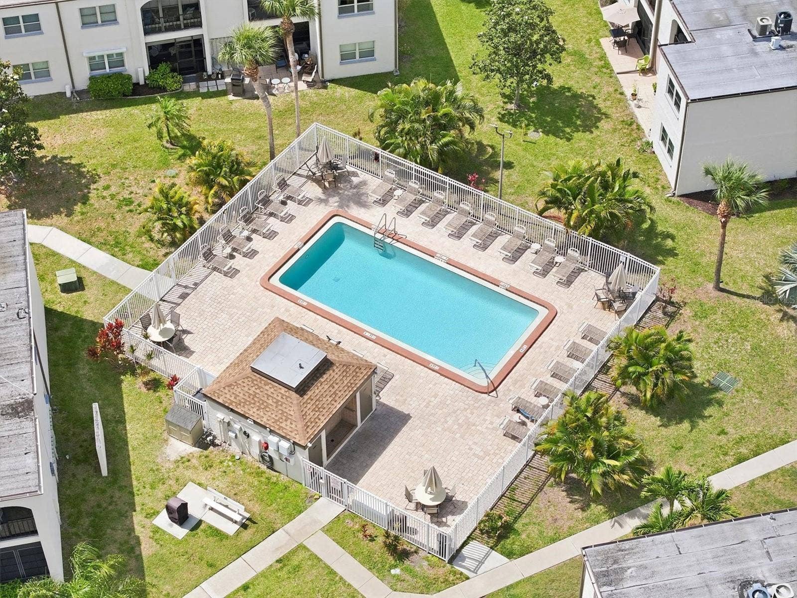 7701 STARKEY ROAD, #412, Seminole, FL 33777 Aerial View