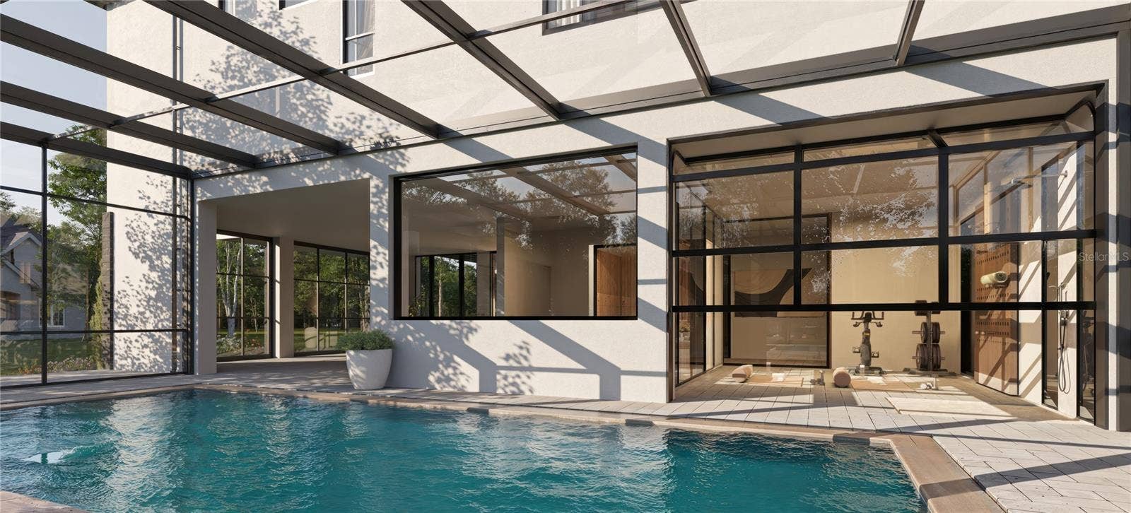 7845 MARSH POINTE DRIVE, Tampa, FL 33635 Enclosed Pool