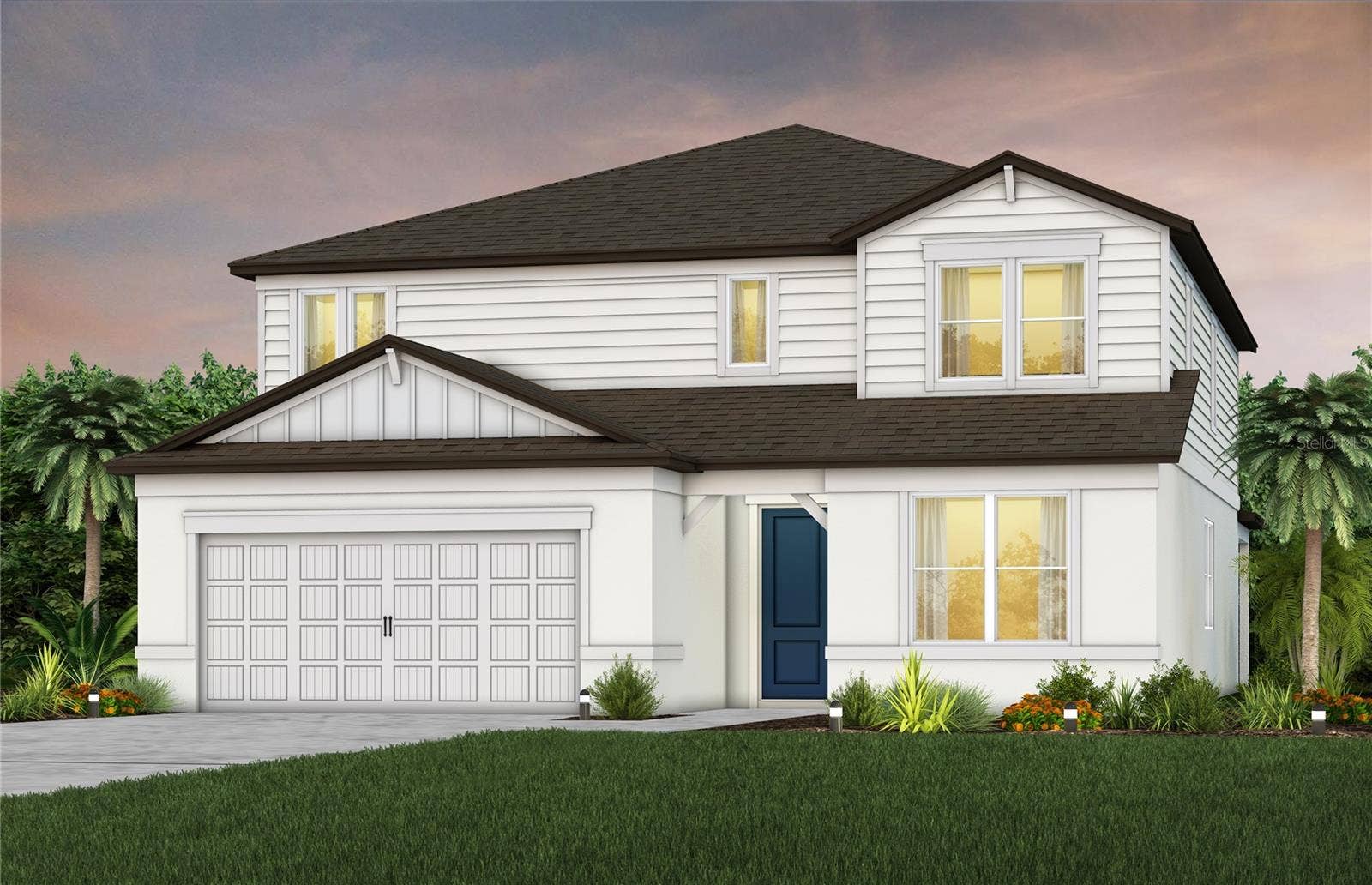 17059 CANARY TRAIL, Parrish, FL 34219 Exterior Rendering, Elevation CO1