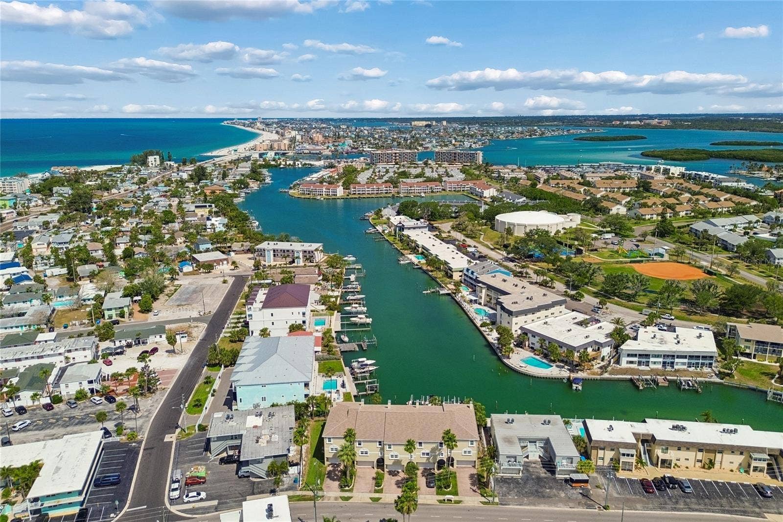 152 117TH AVENUE, Treasure Island, FL 33706 Enjoy golf cart rides to John's Pass Village