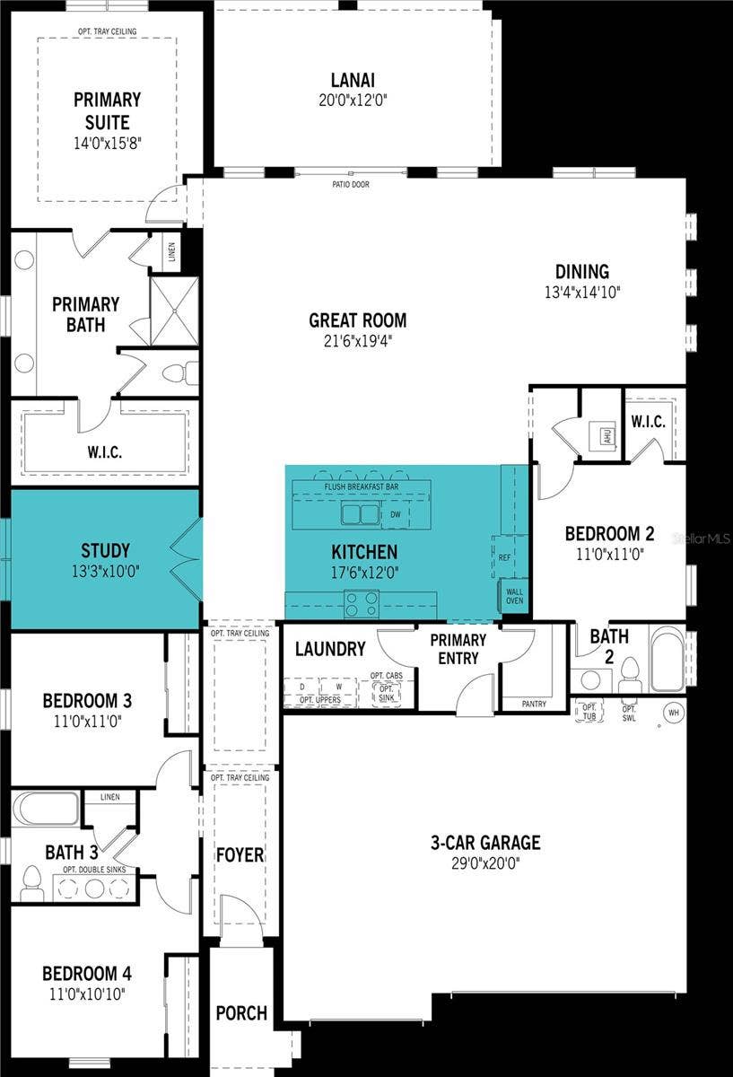 9553 NATURAL OAK POINT, Dade City, FL 33525 Floor Plan