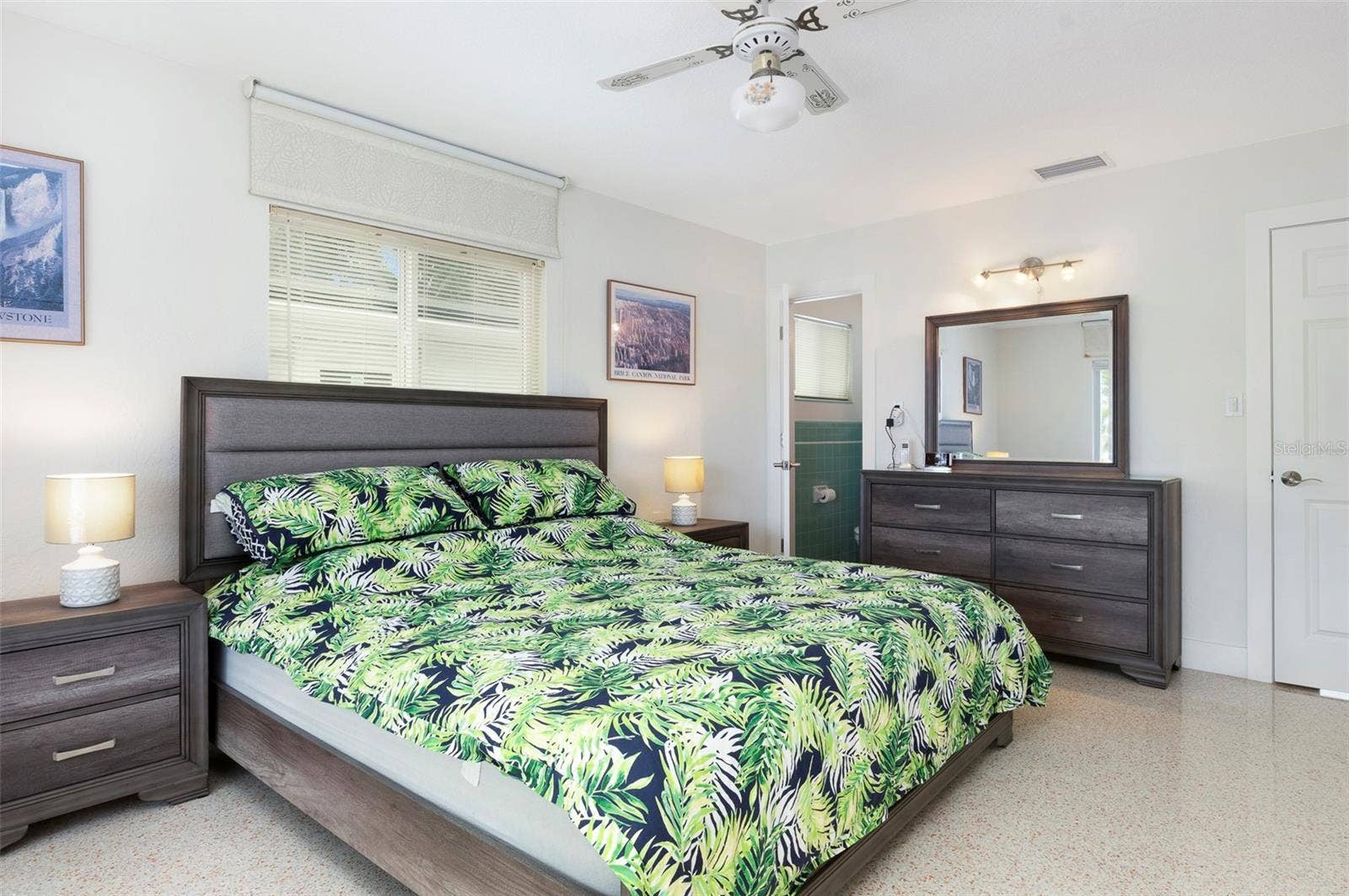 Generously sized second bedroom