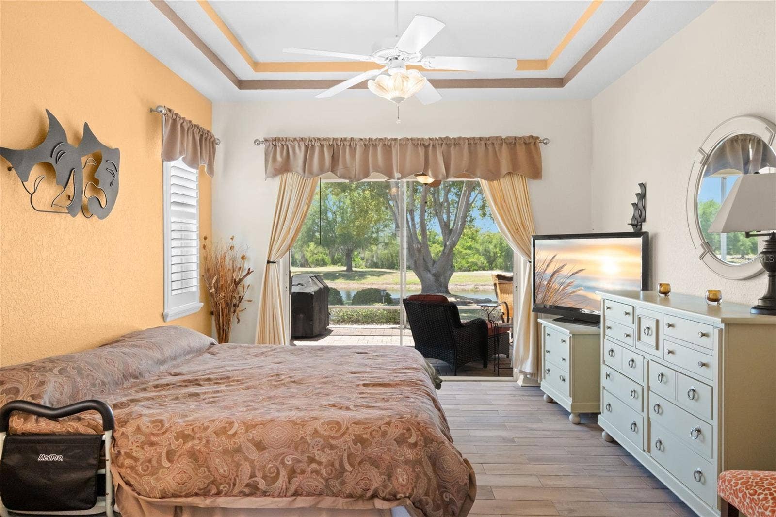 1134 SIGNATURE DRIVE, Sun City Center, FL 33573 Primary Bedtoom with Views