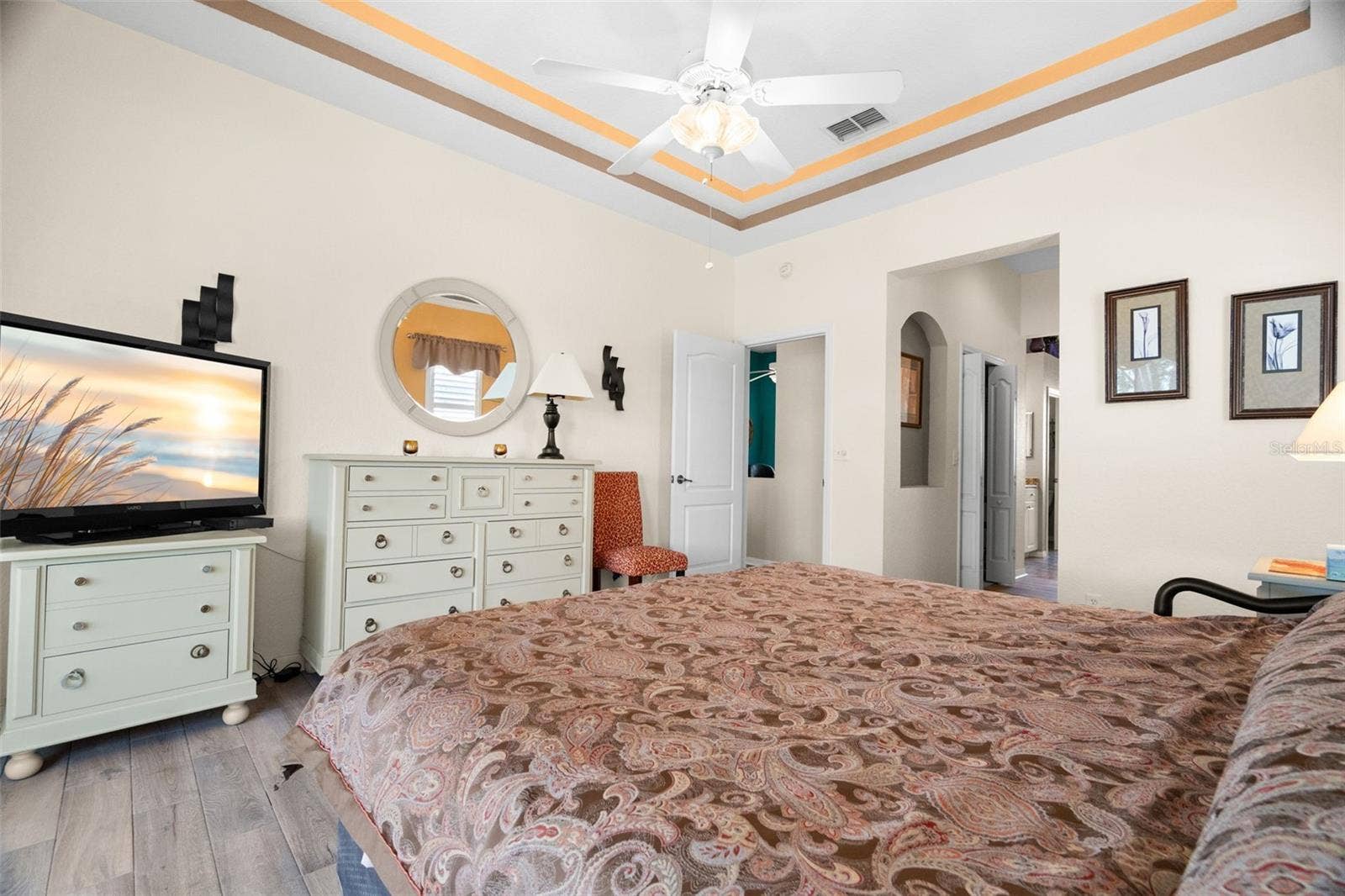 1134 SIGNATURE DRIVE, Sun City Center, FL 33573 Primary Bedroom
