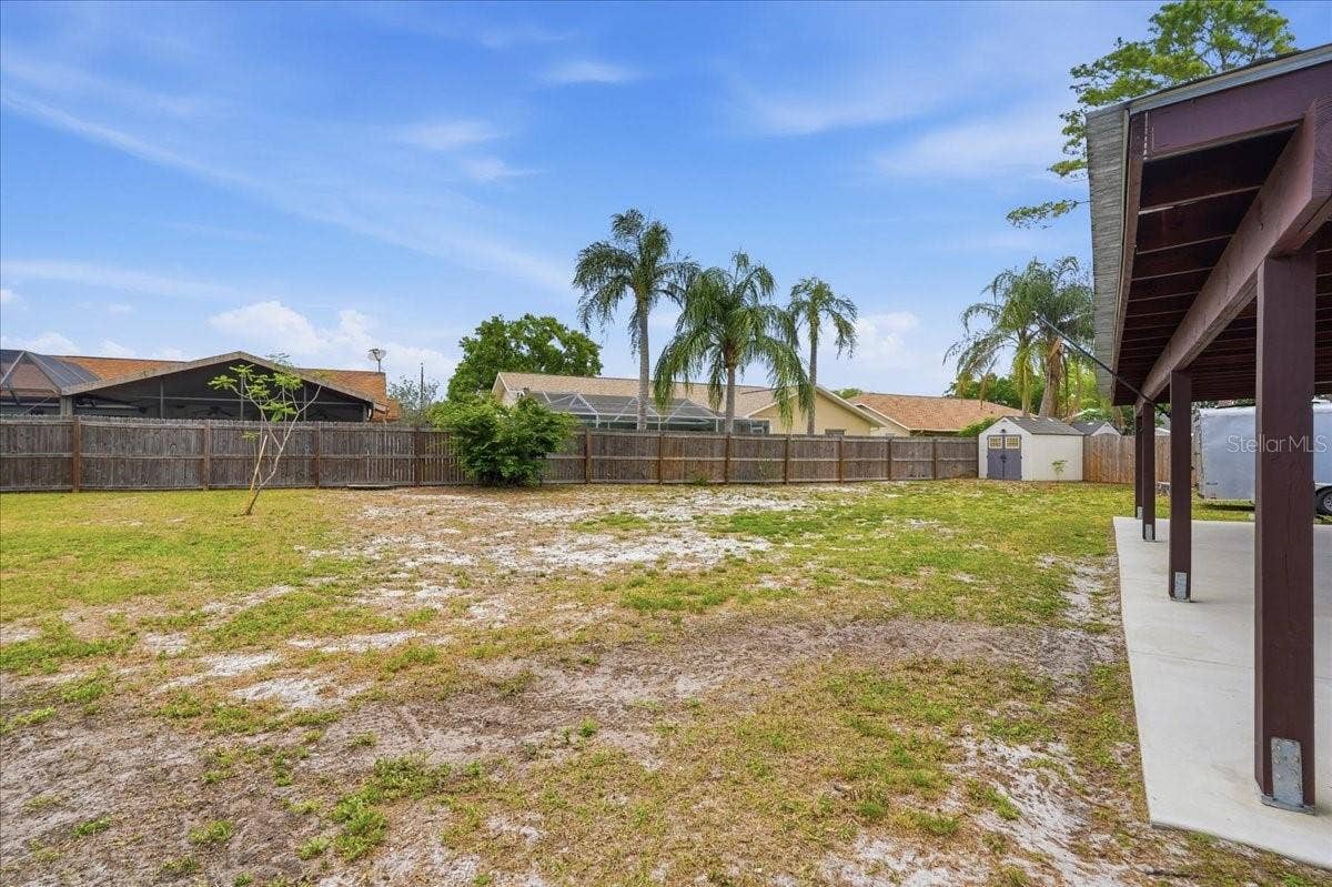 8913 WOOD LAKE COURT, New Port Richey, FL 34653 YOU WILL LOVE HAVING THIS HUGE BACKYARD!