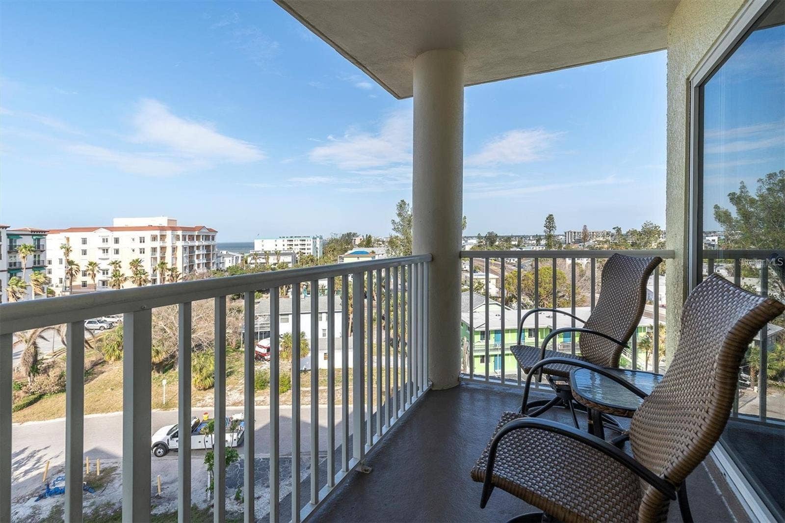 12000 GULF BOULEVARD, #603N, Treasure Island, FL 33706 Balcony