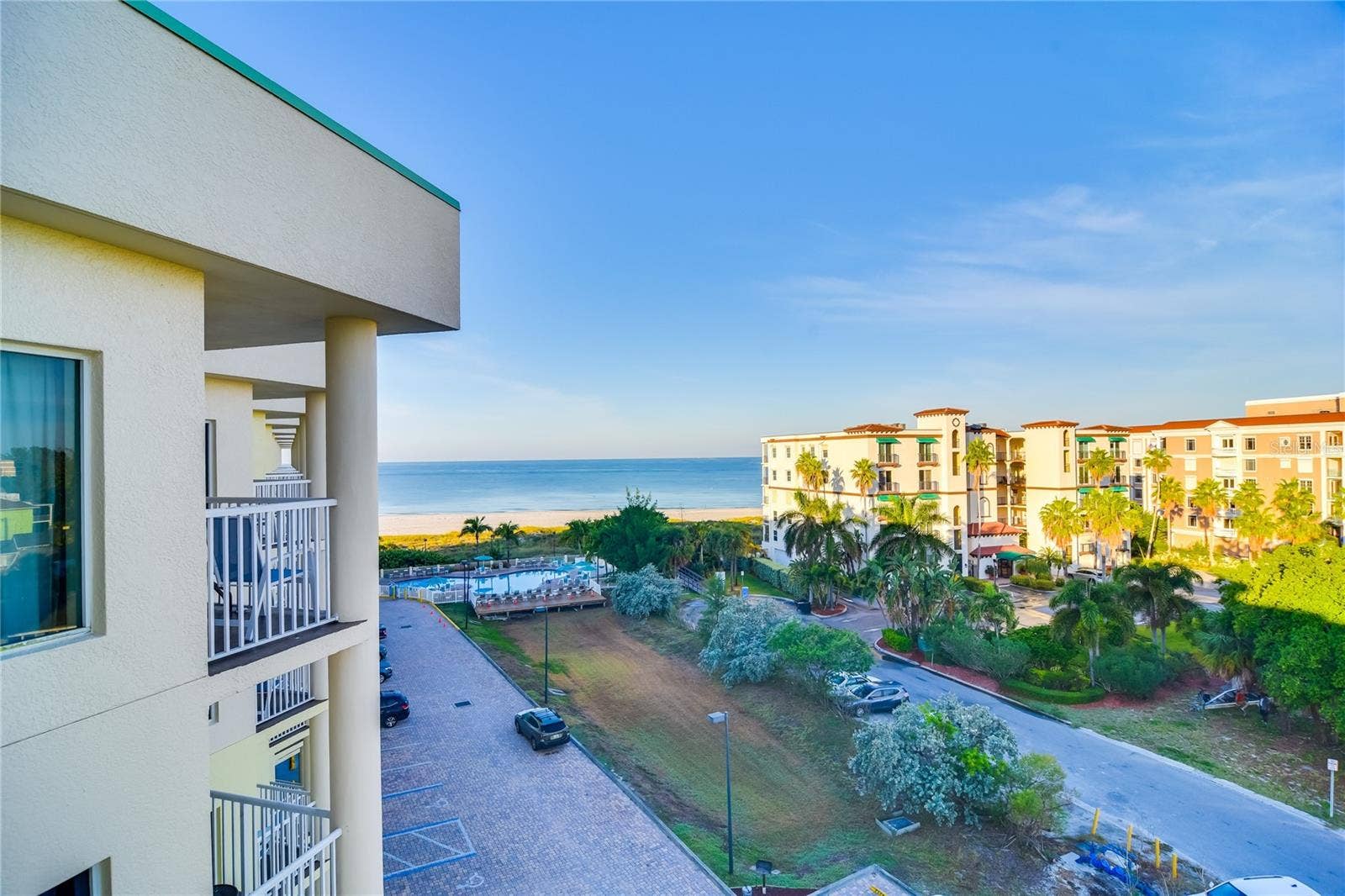12000 GULF BOULEVARD, #603N, Treasure Island, FL 33706 Sunset Views from Balcony