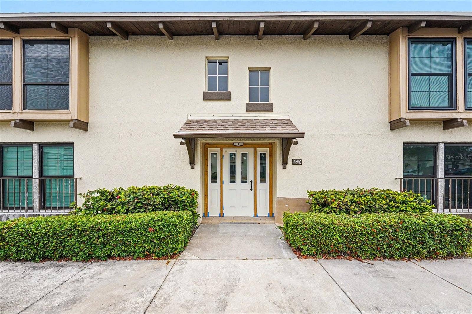 546 PLAZA SEVILLE COURT, #85, Treasure Island, FL 33706 Front Entrance to Unit