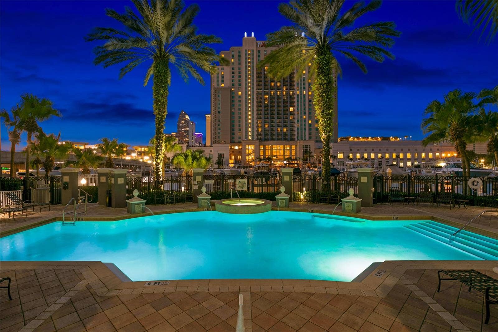700 S HARBOUR ISLAND BOULEVARD, #109, Tampa, FL 33602 The beautiful pool overlooking Garrison Channel water walk, Marriott and Benchmark Arena