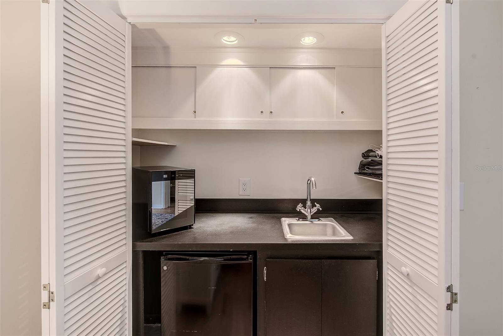 131 BLUFF VIEW DRIVE, #401, Belleair Bluffs, FL 33770 Primary Bedroom Wet Bar