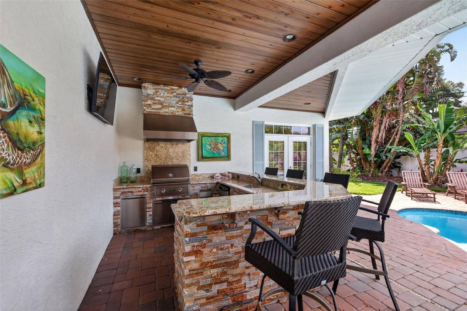 445 PARK AVENUE, Belleair, FL 33756 Outdoor Kitchen