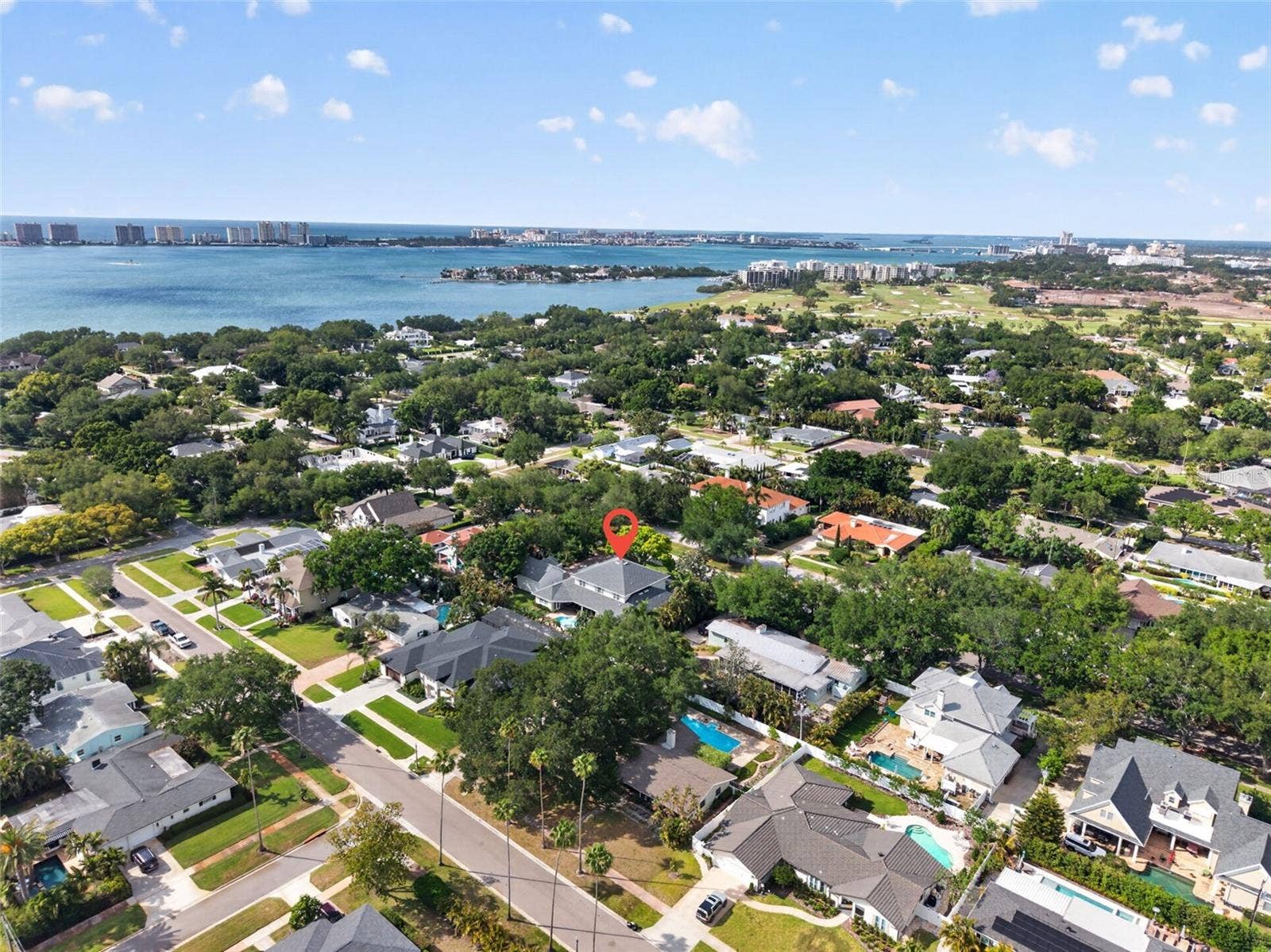 445 PARK AVENUE, Belleair, FL 33756 Aerial View