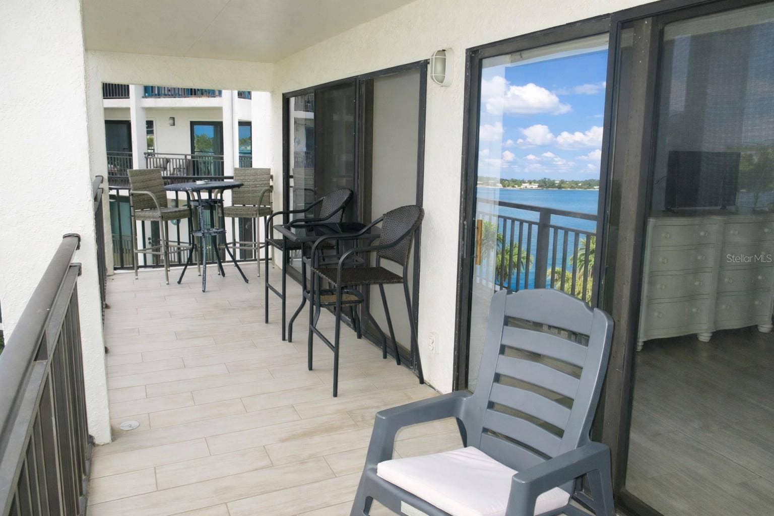 9825 HARRELL AVENUE, #404, Treasure Island, FL 33706 28' Balcony