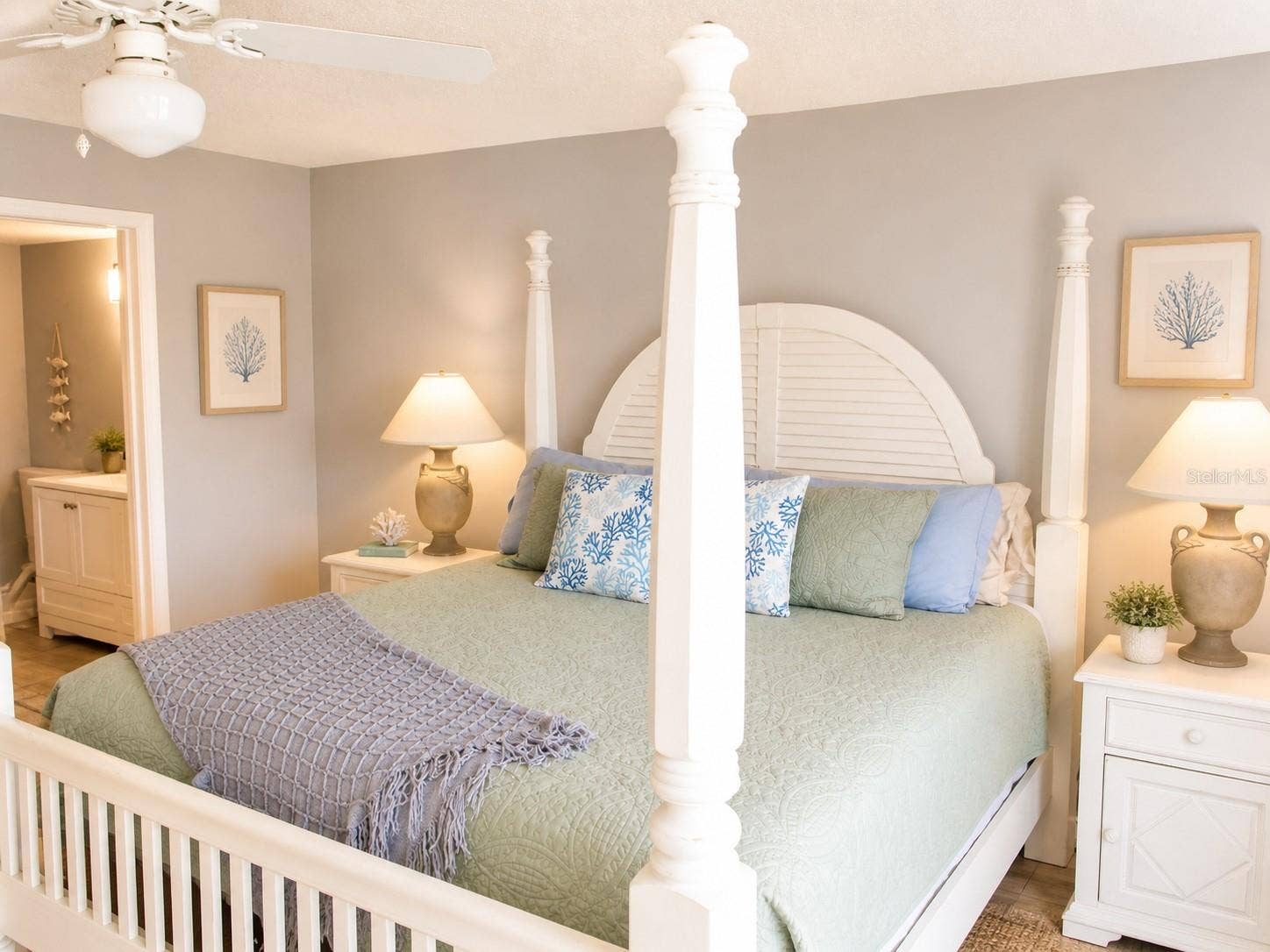 9825 HARRELL AVENUE, #404, Treasure Island, FL 33706 Primary Bedroom..King Bed