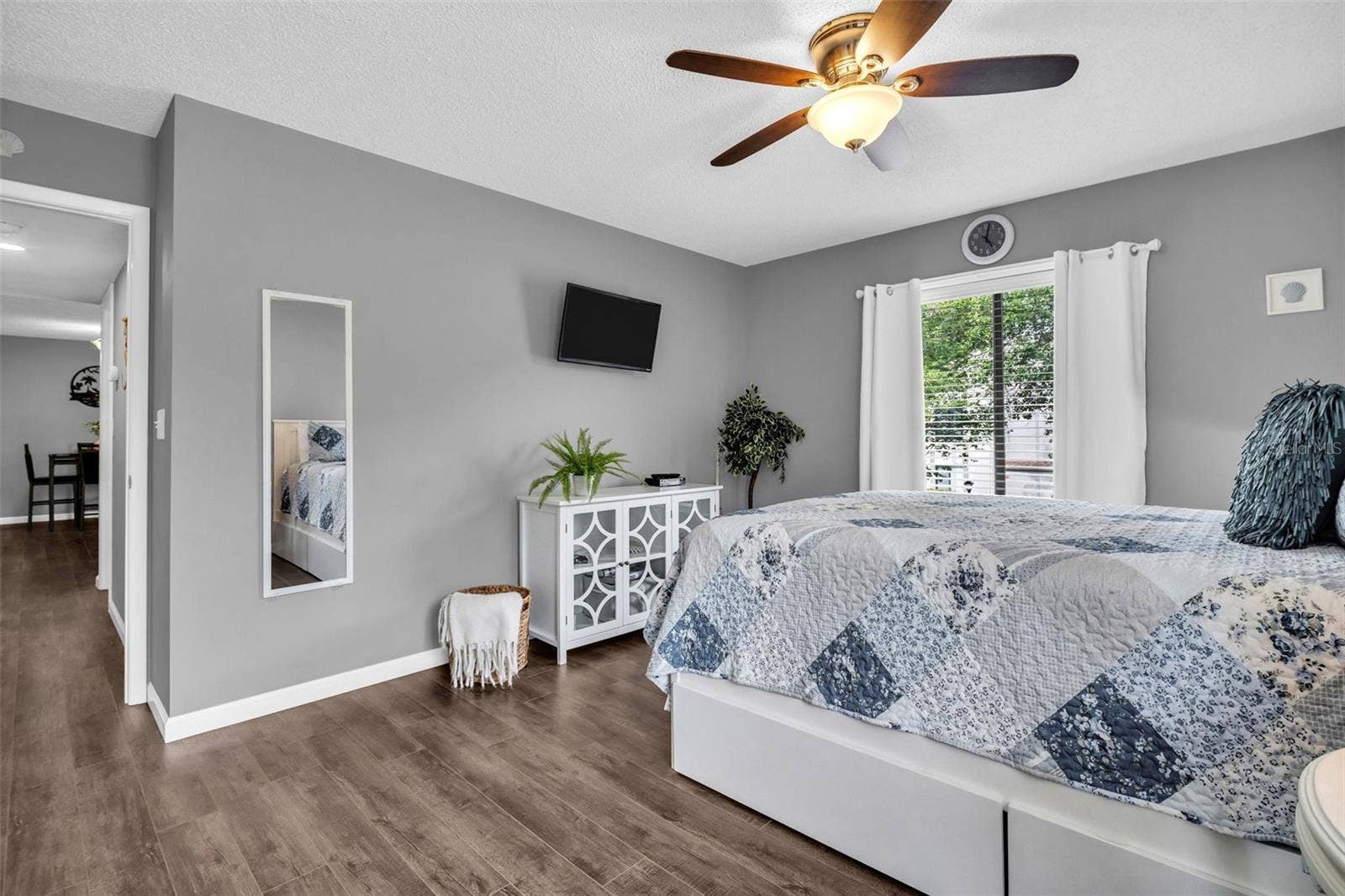 Perfectly tucked at the rear of the home for privacy~