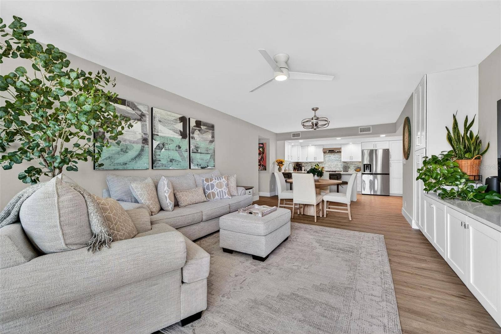 100 OAKMONT LANE, #107 & 108, Belleair, FL 33756 Living Room