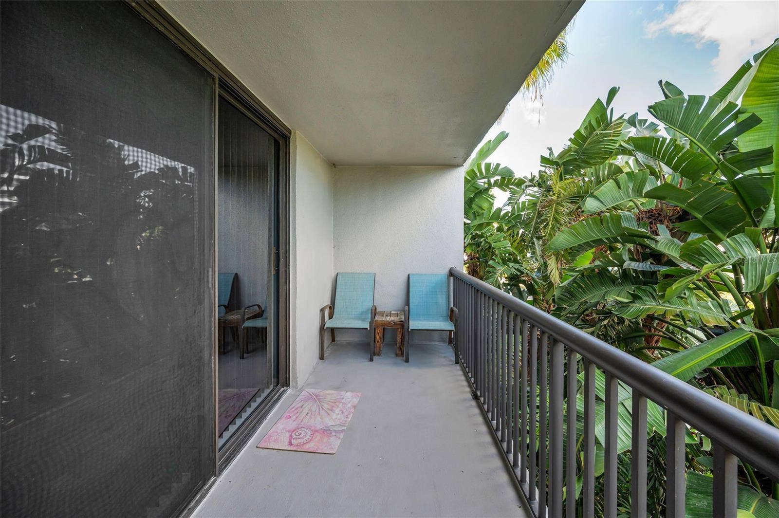 1660 GULF BOULEVARD, #208, Clearwater Beach, FL 33767 Balcony off the Primary Bedroom