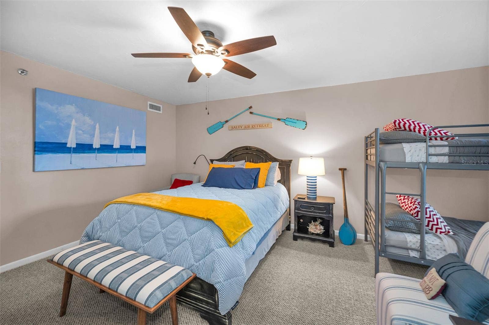 1660 GULF BOULEVARD, #208, Clearwater Beach, FL 33767 Second Bedroom