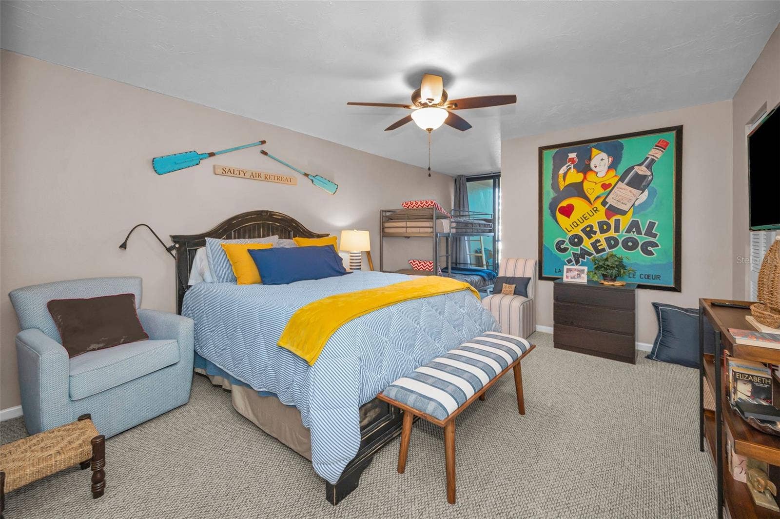 1660 GULF BOULEVARD, #208, Clearwater Beach, FL 33767 Second Bedroom
