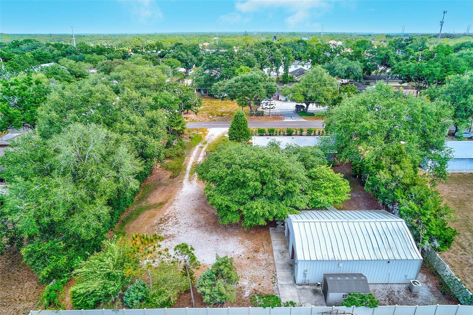 175 RIVIERE ROAD, Palm Harbor, FL 34683 View from the rear of the property