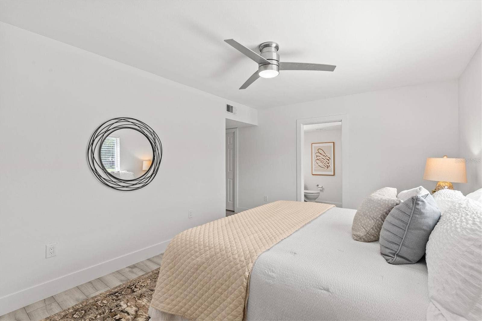 13915 WHISPERWOOD DRIVE, Clearwater, FL 33762 Downstairs ensuite/ bedroom 2