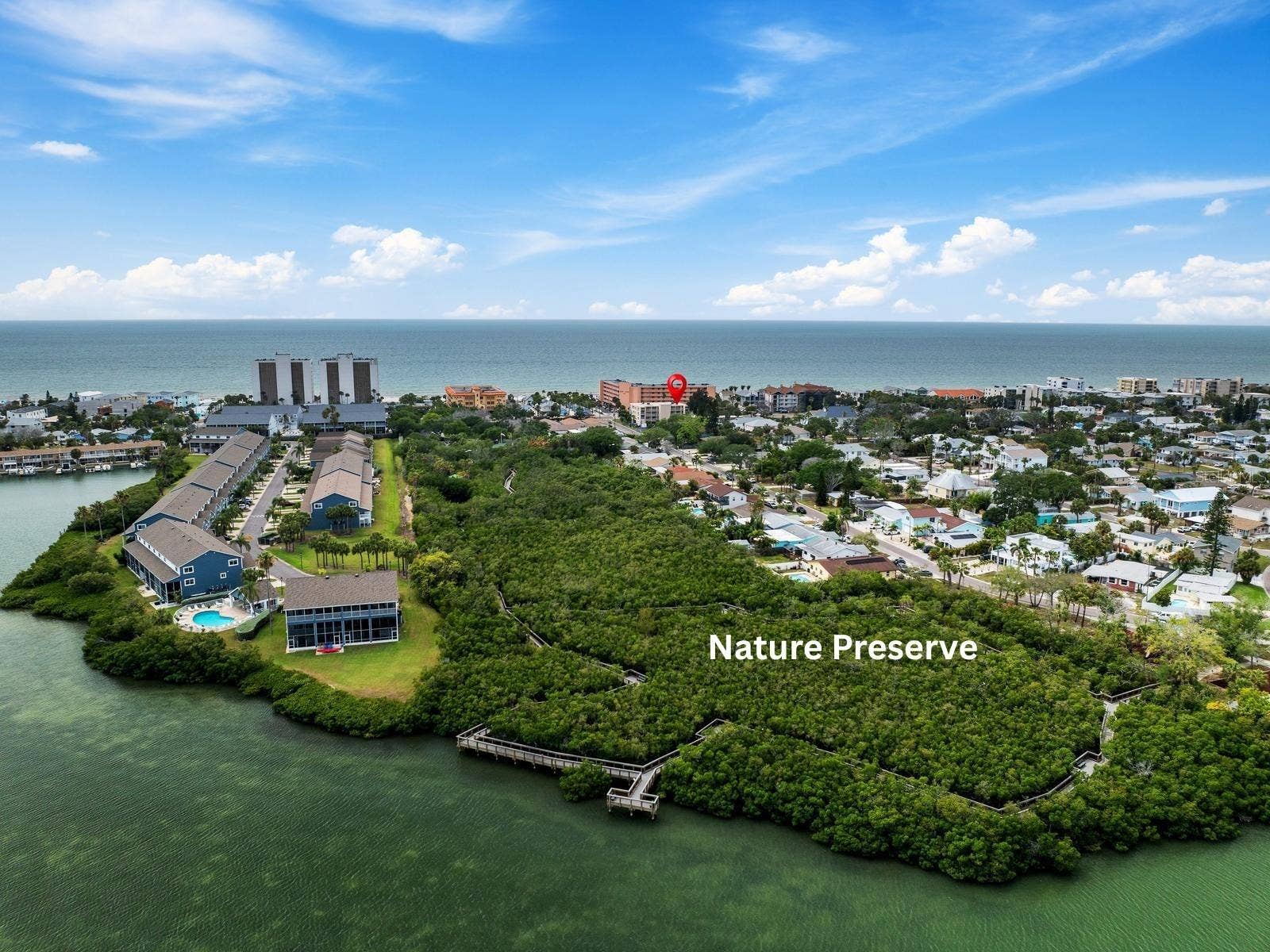 1005 GULF BOULEVARD, #10, Indian Rocks Beach, FL 33785 Nature Preserve Boardwalk-Goes to Intercoastal