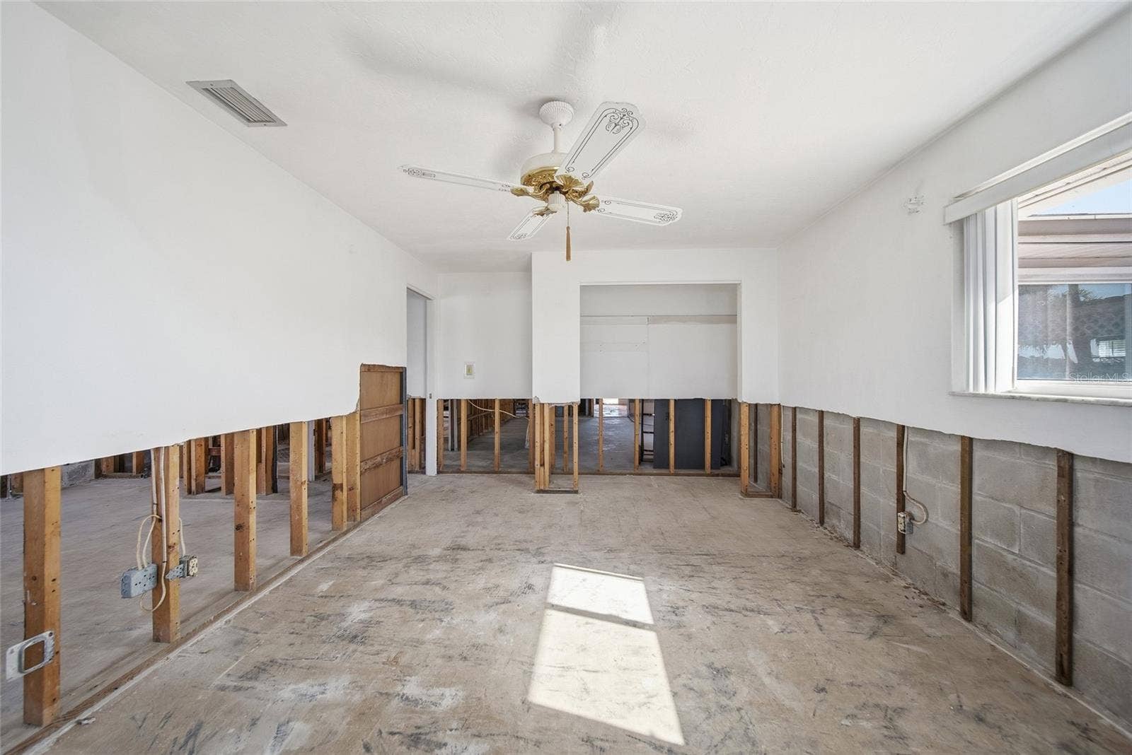 Existing fourth bedroom.