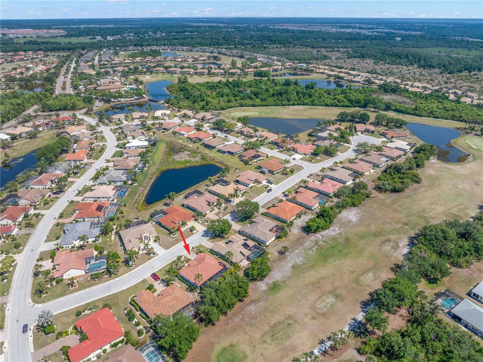 Aerial - 17th Hole
