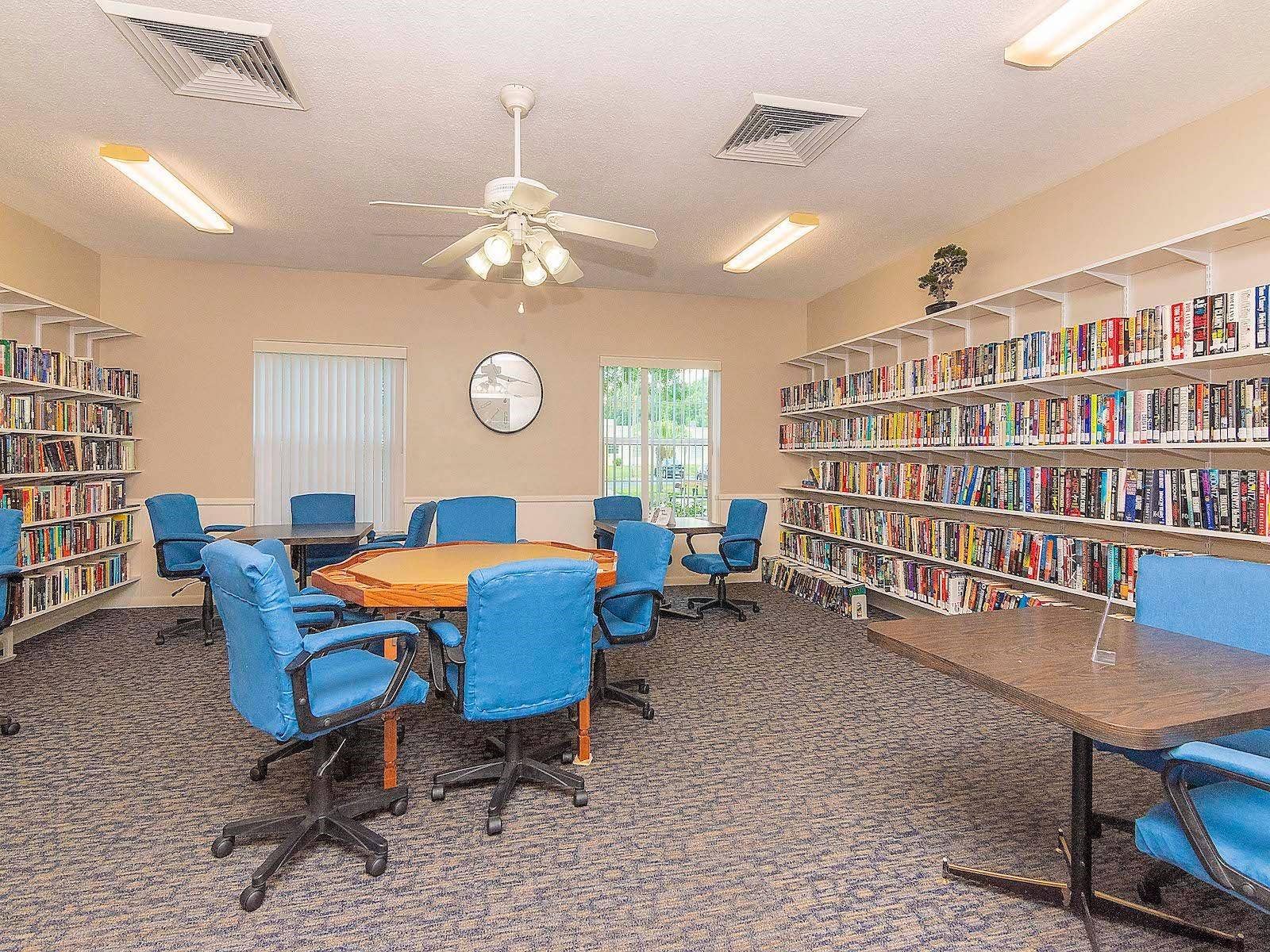 1662 S LAKE AVENUE, #6, Clearwater, FL 33756 Library / Card Room