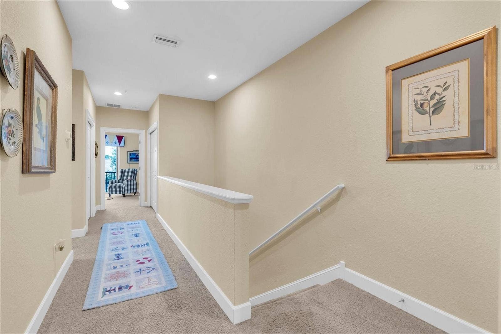 Top floor hallway