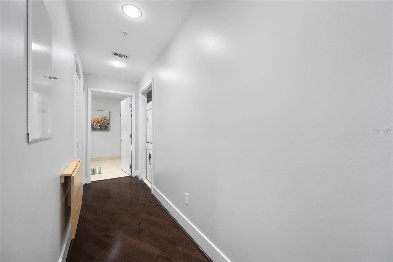175 1ST STREET S, #1204, St Petersburg, FL 33701 Hallway to primary bath and laundry