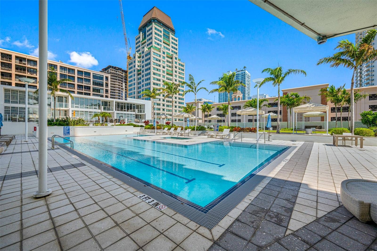 175 1ST STREET S, #1204, St Petersburg, FL 33701 Lap pool