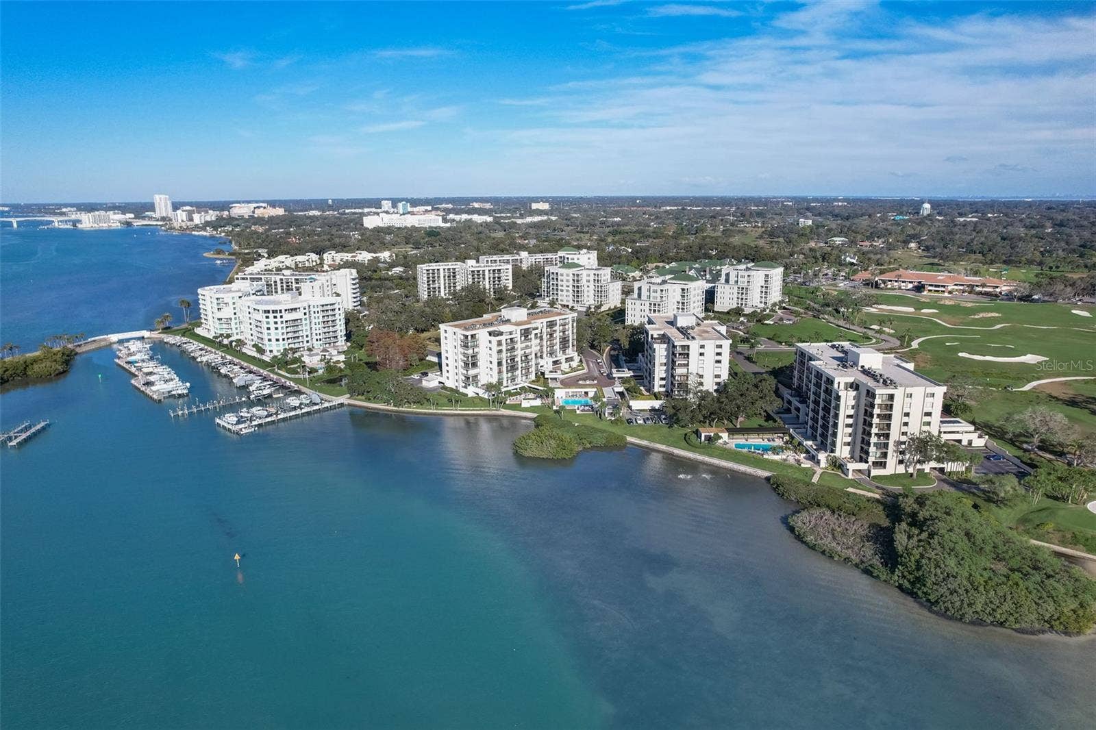 6 BELLEVIEW BOULEVARD, #101, Belleair, FL 33756 Aerial View