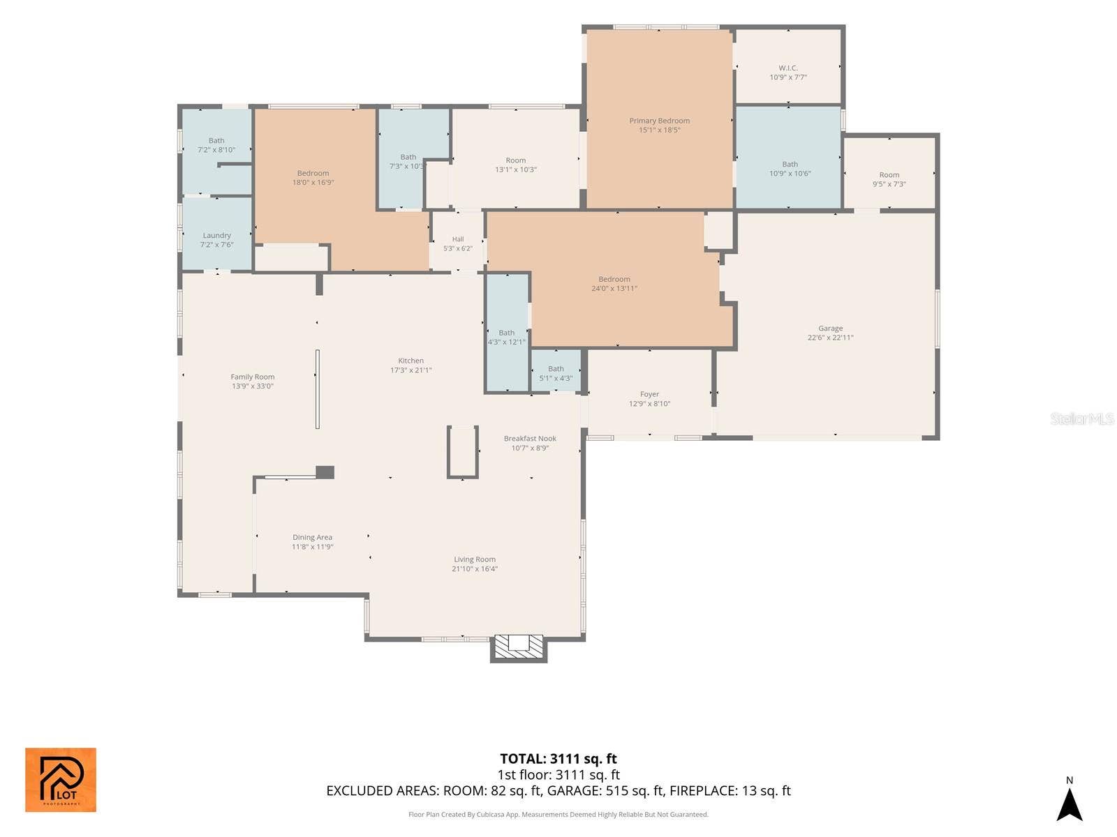 2708 N DUNDEE STREET, Tampa, FL 33629 Floorplan