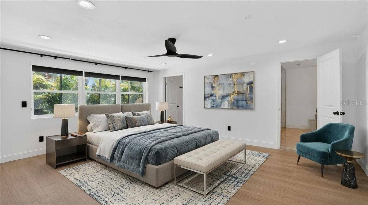 2708 N DUNDEE STREET, Tampa, FL 33629 Virtually Stage Primary Bedroom