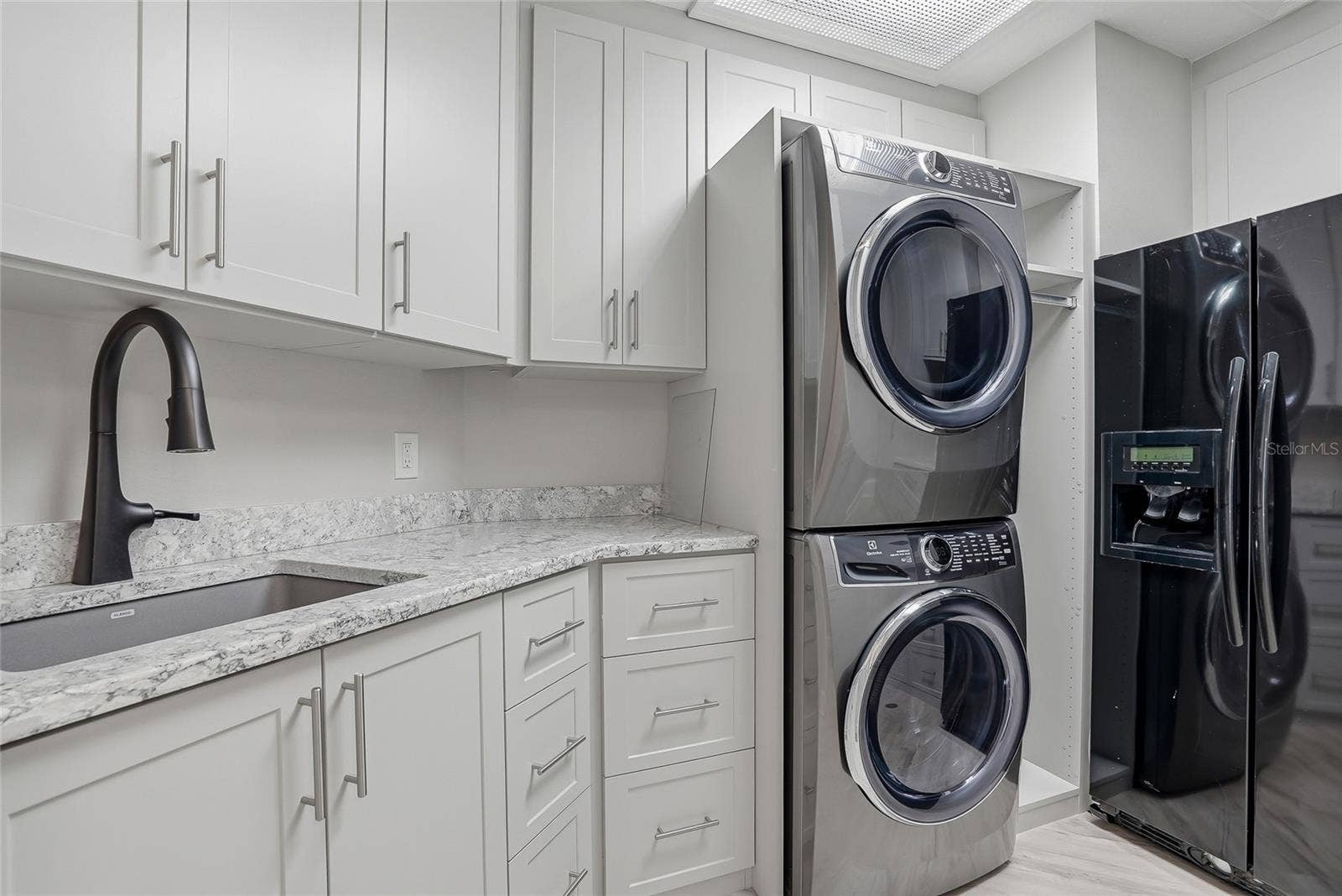 Generous size laundry room