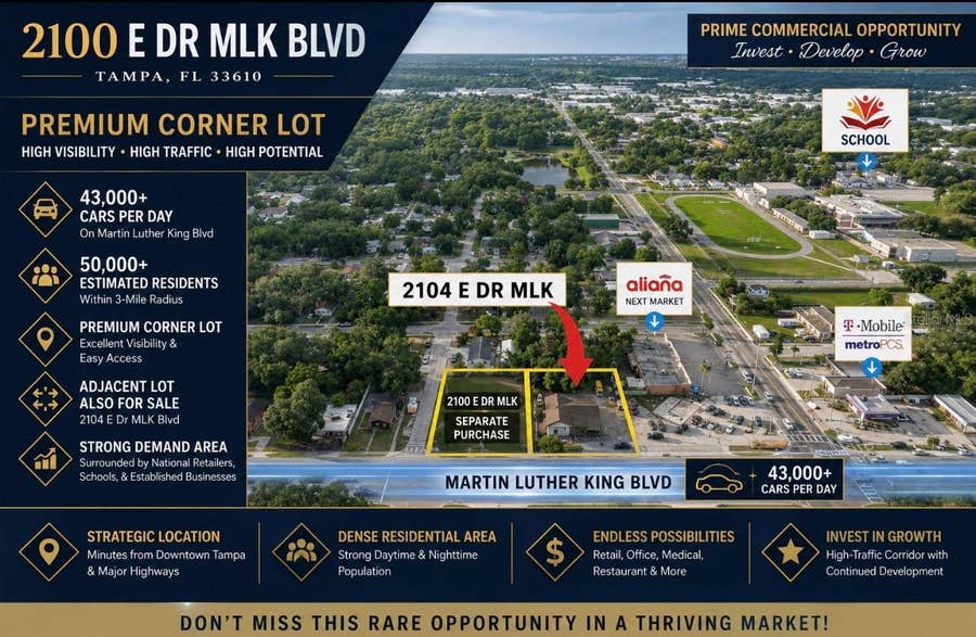 Property photo for 2100 E DR MLK, Tampa, FL