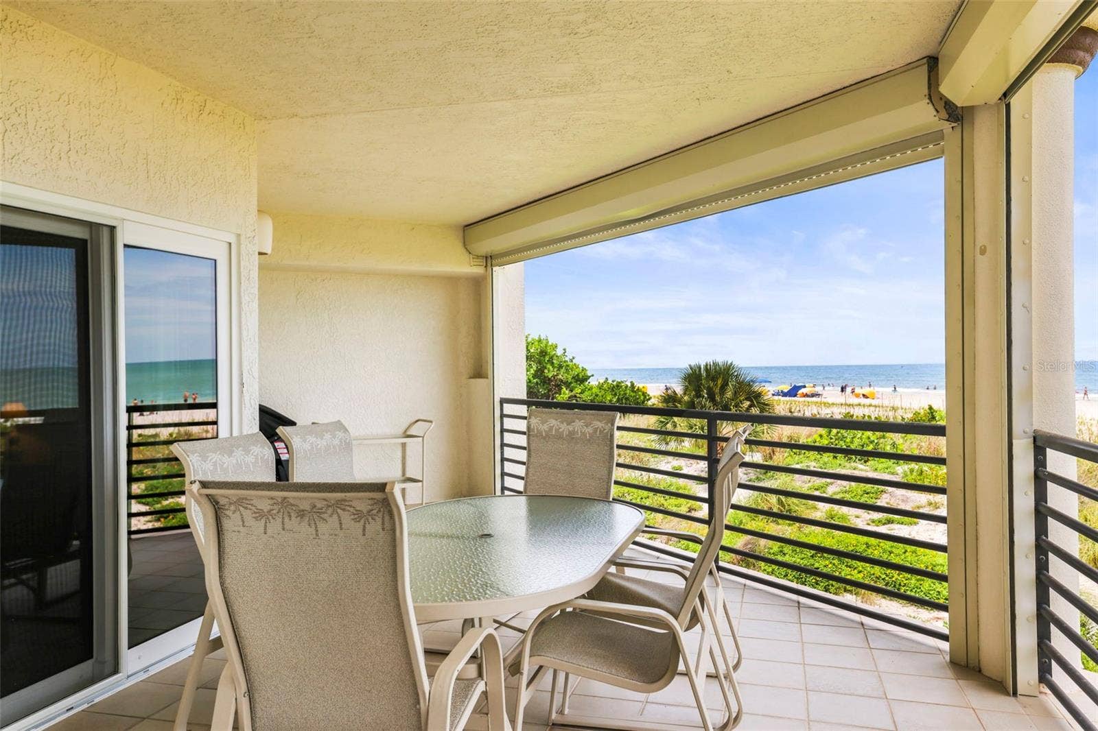 200 121ST AVENUE, #103, Treasure Island, FL 33706 Balcony off of Main Living Area and accessible from Primary En-Suite