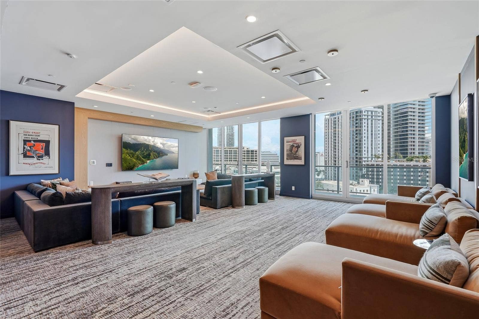 400 CENTRAL AVENUE, #1901, St Petersburg, FL 33701 Enjoy movie nights and entertain guests in the private theater room.