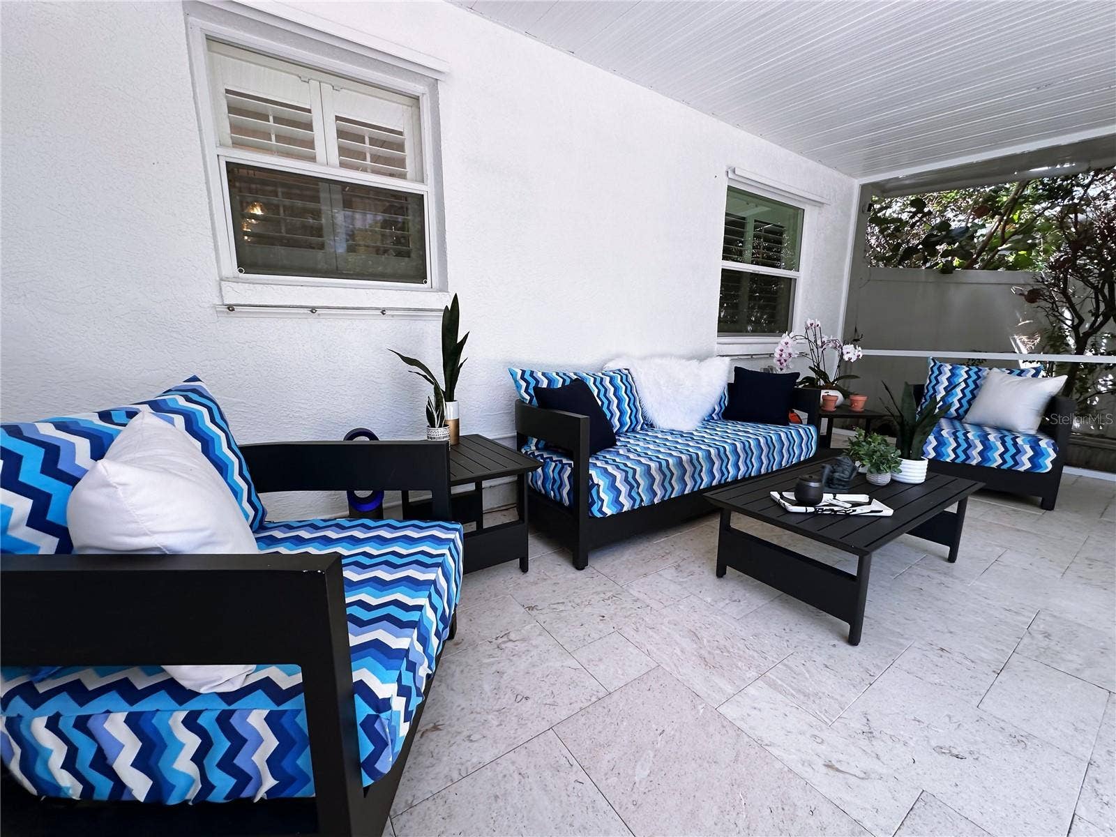 155 112TH AVENUE, #A, Treasure Island, FL 33706 Screened-in patio