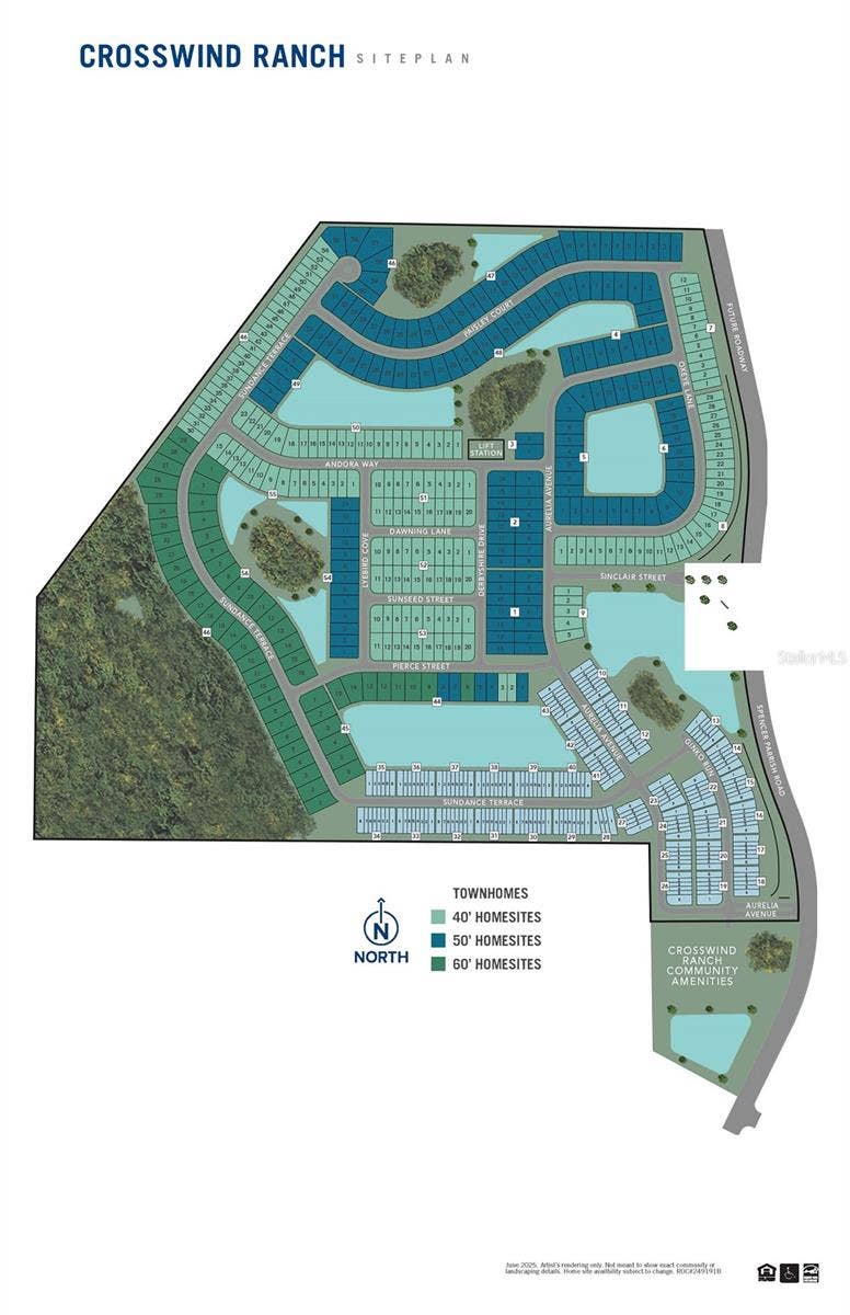 9187 AURELIA AVENUE, Parrish, FL 34219 Site Plan