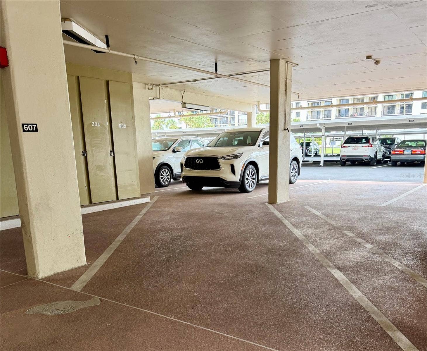 1480 GULF BOULEVARD, #607, Clearwater Beach, FL 33767 under building parking