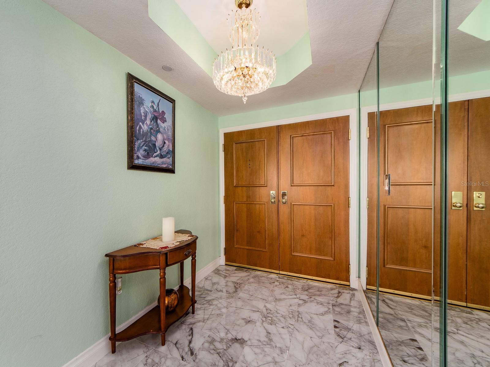 1180 GULF BOULEVARD, #906, Clearwater Beach, FL 33767 Entryway to your new home!