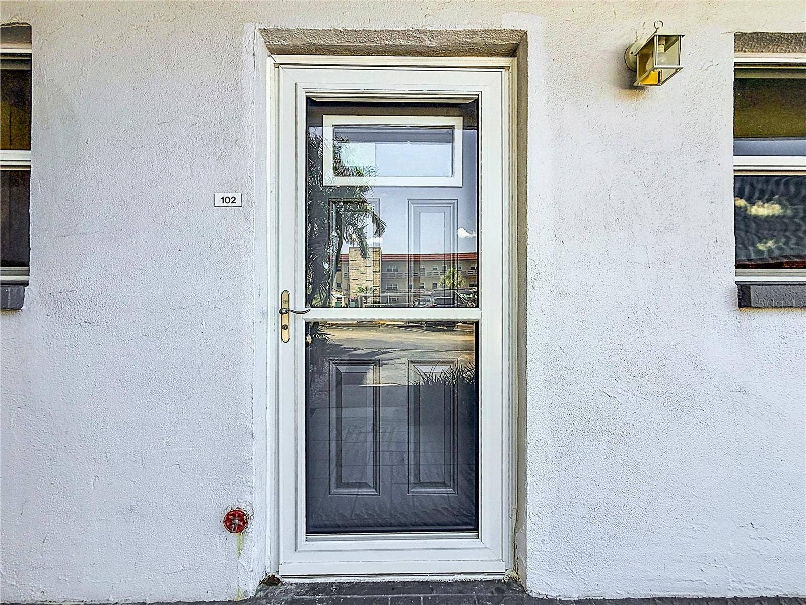 3018 59TH STREET S, #102, Gulfport, FL 33707 new impact door and new storm door