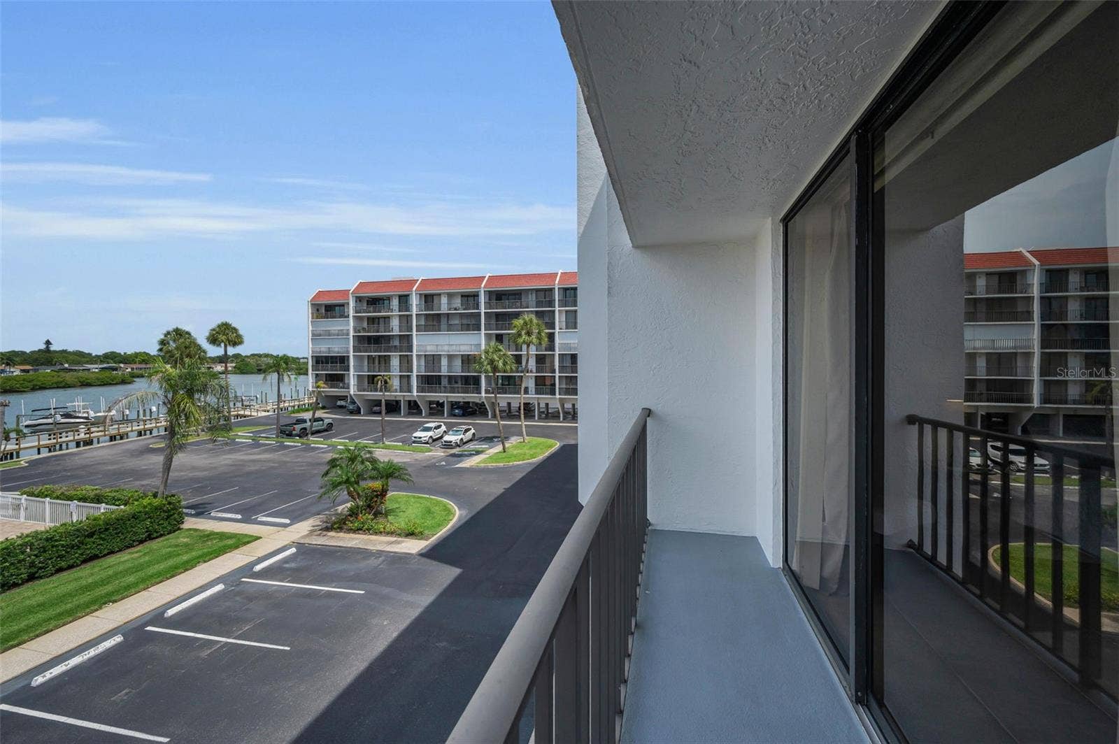 19111 VISTA BAY DRIVE, #304, Indian Shores, FL 33785 Balcony off the Primary Bedroom