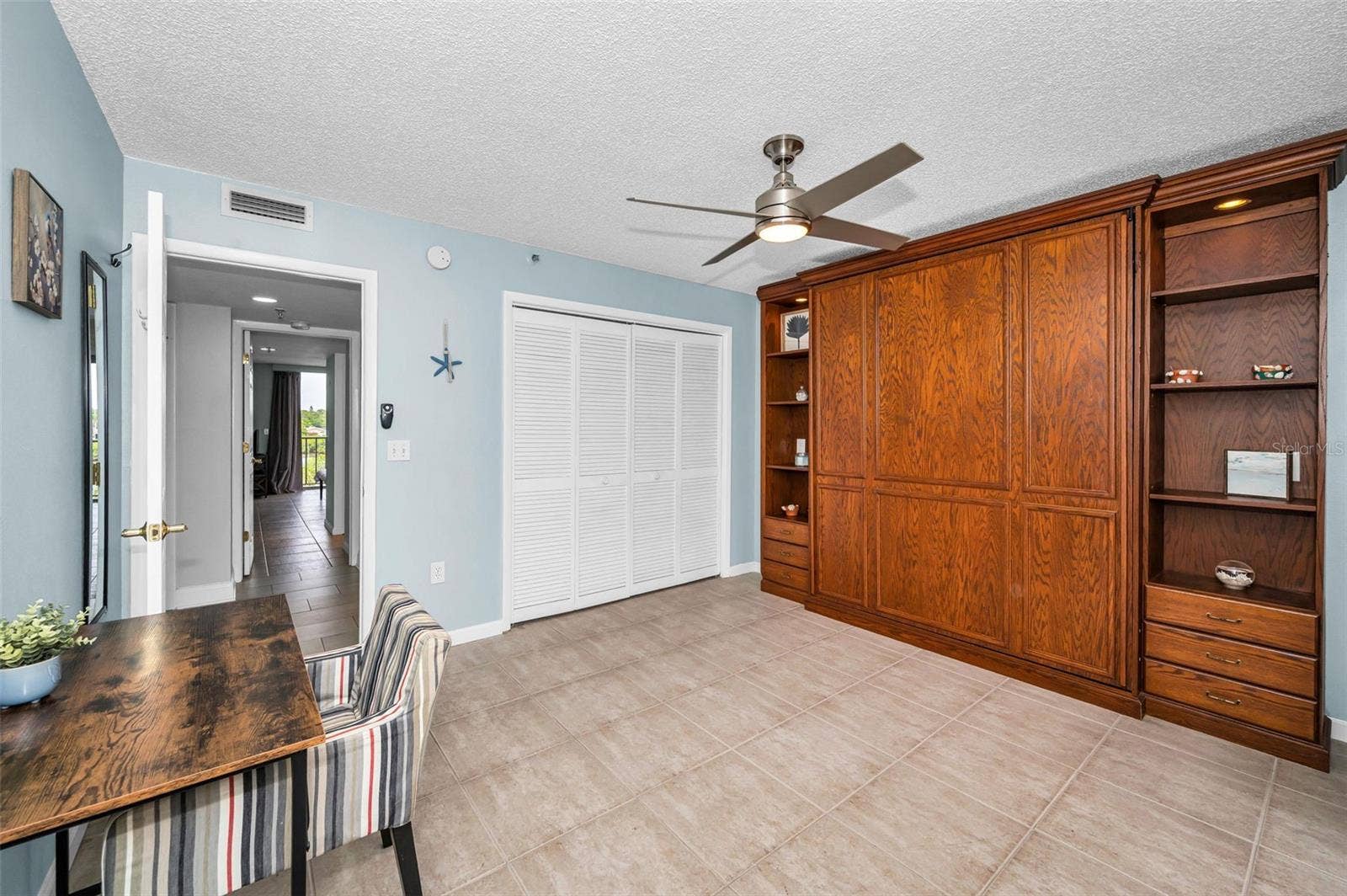 19111 VISTA BAY DRIVE, #304, Indian Shores, FL 33785 Second bedroom with Murphy Bed