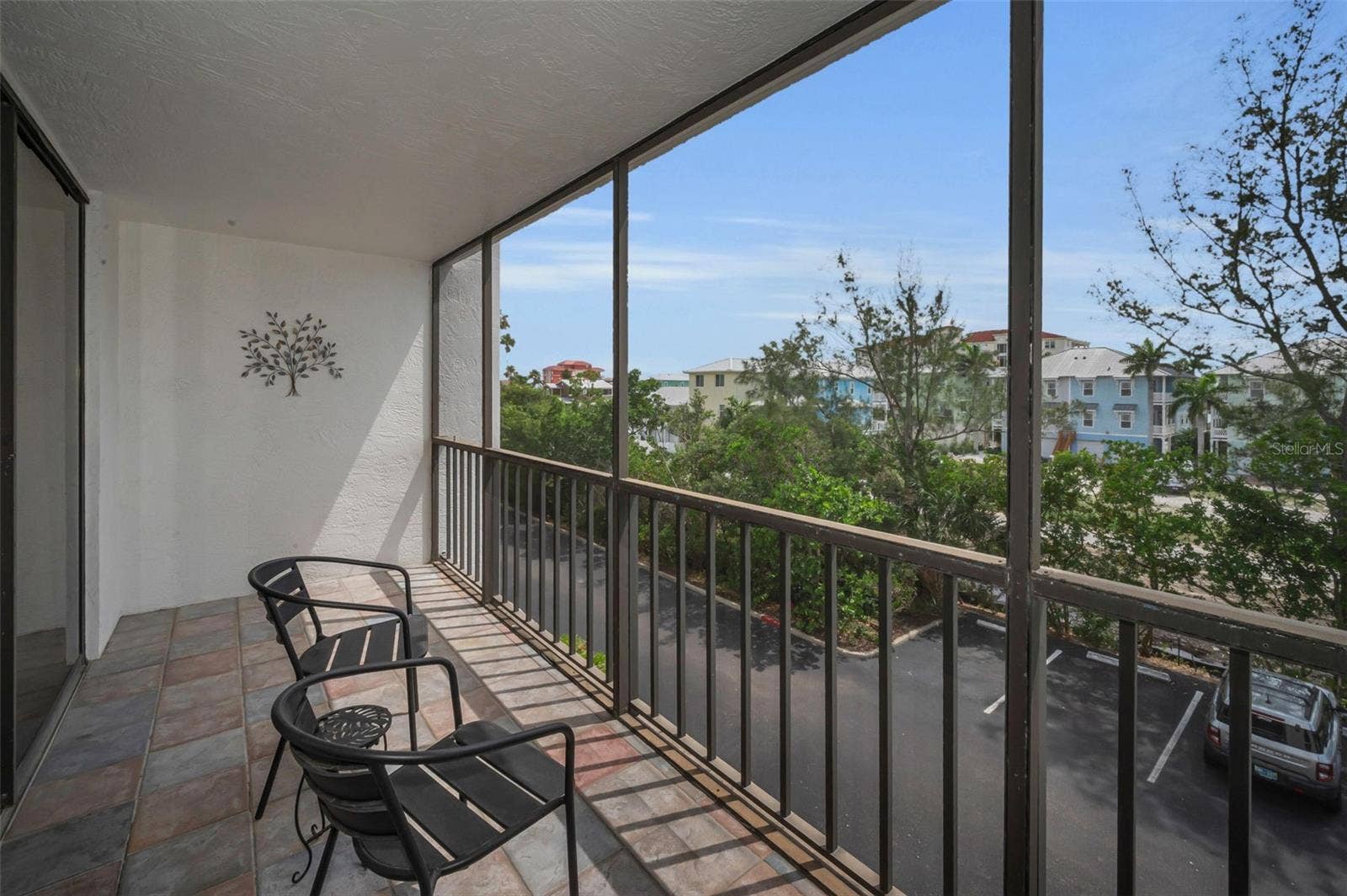 19111 VISTA BAY DRIVE, #304, Indian Shores, FL 33785 West facing Balcony off the Kitchen & Second Bedroom